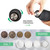 Electric Salt and Pepper Grinder Set - Battery Operated Stainless Steel