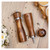 2 Pack Acacia Wood Salt and Pepper Grinder Set