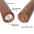 Wooden Salt and Pepper Grinder Set Wood Tray
