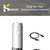 2Pcs Electric Salt Pepper Grinder Set Charge Spice