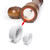 Wood Salt and Pepper Grinder Set with Optional Tray for Sea Salt