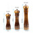 Wood Salt and Pepper Grinder Set with Optional Tray for Sea Salt