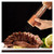 Acrylic Salt and Pepper Grinder Set With Wooden Tray,