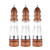 Salt and Pepper Grinder Set - Adjustable Coarseness Ceramic Grinder
