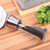 Stainless Steel Salt and Pepper Grinder Set, Refillable Adjustable Coarseness Mills with Glass Body, Ceramic Core, 180ml Capacity – 2 Pack