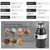 1.2L Food Waste Disposer with Air Switch, 560W