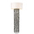 Trend Lighting Vallin 1-Light Black Gold Floor Lamp