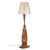 Angora DNA Large Floor Lamp - Mid Century Modern Style | 100% Black Walnut Wood Floor Lamp for Living Room