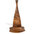 Angora DNA Large Floor Lamp - Mid Century Modern Style | 100% Black Walnut Wood Floor Lamp for Living Room