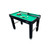 KICK Hexad 48" 6-in-1 Multi Game Table Foosball, Billiards/Pool, Glide Hockey, Ping Pong