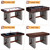 4-in-1 Combo Game Table 55" Multi-Game Table with Foosball, Electric Air Hockey (Powerful 700mA Motor)