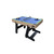 KICK Quatro 55" 4-in-1 Foldable Multi Game Table (Brown) – Foosball, Billiards/Pool, Push Hockey & Ping Pong