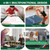 Generic 4-in-1 Convertible Tables Game with Football Billiards Hockey Ping