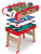 4-in-1 Pong + Hockey and Pool-Wooden Structure-Ages 8 and up Football Table, Brown