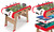 4-in-1 Pong + Hockey and Pool-Wooden Structure-Ages 8 and up Football Table, Brown