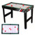 4-in-1 multi game table: football, billiards, ice hockey, table tennis for family fun