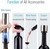 Electric Wine Bottle Openers Set - Rechargeable Automatic Corkscrew Opener
