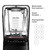Blendtec Stealth 885 Commercial Blender (Black) & 90oz