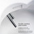 Brondell Bidet Toilet Seat S1400, Smart Toilet Seat, Dual Stainless-