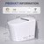 Bidet Built in Bubble Wash, Auto Open/Close Lid Water Filter