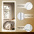 GLSLAND 34x76 inch Full Length Mirror with Lights, LED Full Body Mirrors