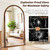 Full Length Mirror 76"×41" Floor Mirror Standing Tall Mirror, Arched Stand up Large Wall Mirrors