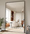 Koonmi 86"x40" Floor Mirror Full Length, Large Black Mirror