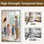Koonmi 86"x40" Floor Mirror Full Length, Large Black Mirror