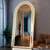 Arch Full Length Standing Mirror with LED Lights, 71"x32" Lighted Mirror with Dimming & 3 Color Lighting