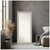 67x31 Luxe Silver Cream Tall Free Standing Body Wall Mirror Full Length for Dressing