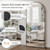 41" x 81" Large Full Body Standing Floor Mirror for Bedroom Wall Mounted Mirror for Living Room Home Decor