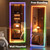 Hasipu 81"x33" LED RGB Bluetooth Home Gym Mirror Full Length with Lights, Wall Mount & Free Standing for Bedroom