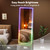 Hasipu 81"x33" LED RGB Bluetooth Home Gym Mirror Full Length with Lights, Wall Mount & Free Standing for Bedroom