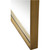 Brass Floor Mirror - Antique Full Length Standing Mirror for Home Decor