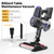 Pool Table Felt Cleaner, 22kPa Cordless Vacuum for Chalk Dust Removal Green Cordless handheld design