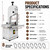 Electric Meat Bandsaw, Stainless Steel Bone Sawing Machine