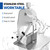 0.16-7.9 Inch Cutting Thickness, 120V Frozen Meat Cutter Machine Commercial Bandsaw