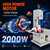 Electric Meat Bandsaw with 20" x 17" Workbench & 8 Saw Blades