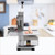 Electric Bone Saw Machine, 650W Commercial Electric Meat Bandsaw 110V