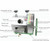 Sugarcane Juice Machine,Commercial Manual Sugar Cane Extractor Machine