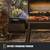 1100 Offset Charcoal Smoker and Grill with 1100 sq. in
