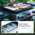 28-Inch Flat Top Grill Outdoor Barbecue Griddle Black