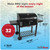 Grill Boss Charcoal Grill w/Large 32" Cooking Area