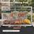 Wood & Charcoal Grill with Adjustable Cranking System
