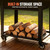 Wood Fire & Charcoal BBQ Grill, Large Outdoor Open Fire Grill