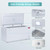 60.4"W Commercial Chest Freezer, Deep Freezer