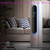 8L Large Capacity Ultrasonic Floor Humidifiers Bedroom Black
