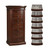 Hives and Honey Luke Standing Jewelry Armoire - Large 7-Drawer Wooden Organizer with Mirror