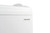 Chest Freezer, Glass Top Storage Case, 6.5 Cu. Ft., Rolling Caster Wheels