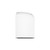 Chest Freezer, Glass Top Storage Case, 6.5 Cu. Ft., Rolling Caster Wheels